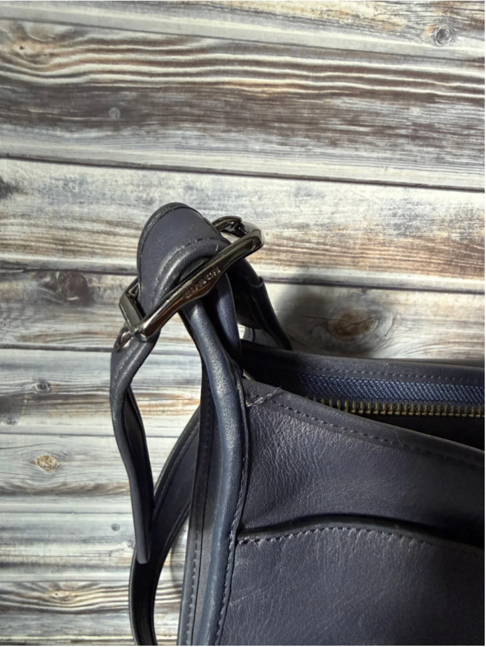 Coach Saddle Bag 75th Anniversary limited edition  Crossbody bag 55298 dark blue